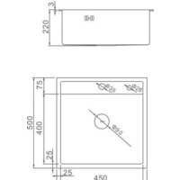 Кухонная мойка Wisent W35050 - Превью изображения №6 — Интернет-магазин Time-Shop