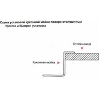 Кухонная мойка Wisent W35050 - Превью изображения №4 — Интернет-магазин Time-Shop