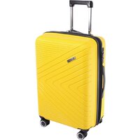 Чемодан-спиннер Pride РР-202 (L, желтый) - Превью изображения №2 — Интернет-магазин Time-Shop