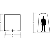 Палатка для душа и туалета Trek Planet Aquatic (серый) - Превью изображения №6 — Интернет-магазин Time-Shop