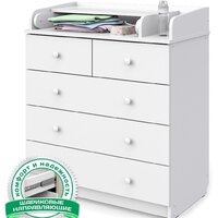 Атон Мебель Сириус-2 805 ЛДСП (белый)