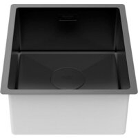 Кухонная мойка Paulmark Next 38 UNI PM213844-MBN (черный/черный матовый) - Превью изображения №2 — Интернет-магазин Time-Shop