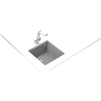 Кухонная мойка TEKA Square 40.40 TG (каменно-серый) - Превью изображения №2 — Интернет-магазин Time-Shop