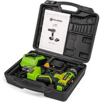 Ударная дрель-шуруповерт Fieldmann FDUV 70115-A (с 1-м АКБ, кейс) - Превью изображения №9 — Интернет-магазин Time-Shop