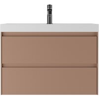  Домино Тумба под умывальник Unit 80 Verona В2 (мокко) - Превью изображения №2 — Интернет-магазин Time-Shop