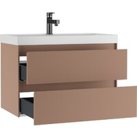  Домино Тумба под умывальник Unit 80 Verona В2 (мокко) - Превью изображения №3 — Интернет-магазин Time-Shop