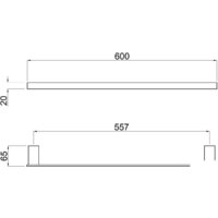 Держатель для полотенца Allen Brau Infinity 6.21011-00 - Превью изображения №2 — Интернет-магазин Time-Shop