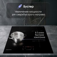 Варочная панель Zigmund & Shtain CI 60.6 B - Превью изображения №3 — Интернет-магазин Time-Shop