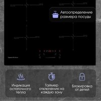 Варочная панель Zigmund & Shtain CI 60.6 B - Превью изображения №6 — Интернет-магазин Time-Shop
