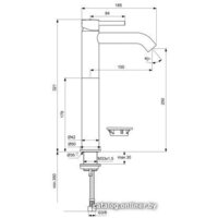 Смеситель Ideal Standard Ceraline Vessel BC269AA - Превью изображения №2 — Интернет-магазин Time-Shop