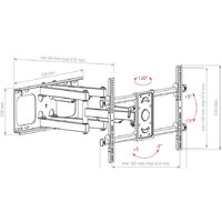 Кронштейн для телевизора Arm Media Paramount-70 - Превью изображения №4 — Интернет-магазин Time-Shop