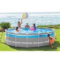 Каркасный бассейн Intex Prism Frame Clearview 26730 (488х122) - Превью изображения №3 — Интернет-магазин Time-Shop