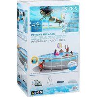 Каркасный бассейн Intex Prism Frame Clearview 26730 (488х122) - Превью изображения №7 — Интернет-магазин Time-Shop