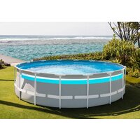 Каркасный бассейн Intex Prism Frame Clearview 26730 (488х122) - Превью изображения №2 — Интернет-магазин Time-Shop