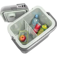 Термоэлектрический автохолодильник Sundays SN-32 32л (серый/белый) - Превью изображения №2 — Интернет-магазин Time-Shop