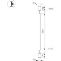 Подвесная люстра Arlight SP-Taboo-Floor-S1300-14W Day4000 035322 - Превью изображения №2 — Интернет-магазин Time-Shop