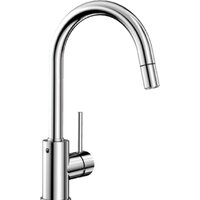 Смеситель Blanco Mida-S Silgranit (хром) [521454] - Превью изображения №1 — Интернет-магазин Time-Shop