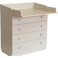 Детский комод Фея 1580 ЛДСП (слоновая кость) - Превью изображения №2 — Интернет-магазин Time-Shop