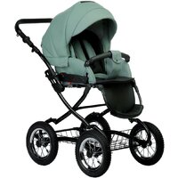 Универсальная коляска Indigo Barbara ECO Classic (2 в 1, be 01/шалфей кожа) - Превью изображения №4 — Интернет-магазин Time-Shop