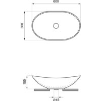Умывальник Wellsee Carefree Dove 332906000 - Превью изображения №9 — Интернет-магазин Time-Shop