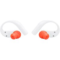 Наушники JBL Endurance Peak 4 (белый/оранжевый) - Превью изображения №4 — Интернет-магазин Time-Shop