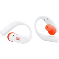 Наушники JBL Endurance Peak 4 (белый/оранжевый) - Превью изображения №2 — Интернет-магазин Time-Shop