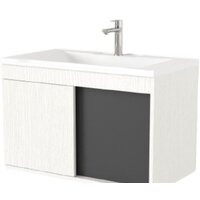 Дабер Тумба под умывальник 014 70 Т14.7.0.20 (белый древесный/серый)