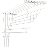 Comfort Alumin Euro Premium потолочная 6 прутьев 200 см (алюминий/белый)