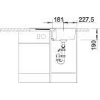 Кухонная мойка Blanco Zia 45 S 515069 (кофе, клапан-автомат) - Превью изображения №10 — Интернет-магазин Time-Shop