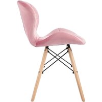Стул Mio Tesoro Лацио SC-026 (G062-78 розовый) - Превью изображения №3 — Интернет-магазин Time-Shop