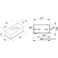 Кухонная вытяжка MAUNFELD Crosby Rocky 60 (черный) - Превью изображения №2 — Интернет-магазин Time-Shop