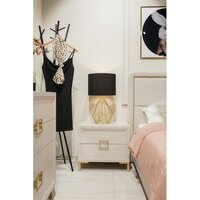 Тумба Ангстрем Дольче спальня ДЛ-305.03 исп.3 (кашемир серый) - Превью изображения №5 — Интернет-магазин Time-Shop