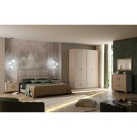 Тумба Ангстрем Дольче спальня ДЛ-305.03 исп.3 (кашемир серый) - Превью изображения №3 — Интернет-магазин Time-Shop