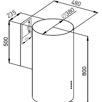 Кухонная вытяжка MAUNFELD Lee Side (C) 39 (нержавеющая сталь) - Превью изображения №2 — Интернет-магазин Time-Shop