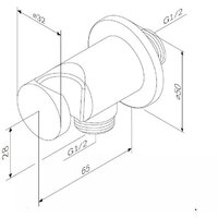 Шланговое подключение AM.PM F0602122 - Превью изображения №3 — Интернет-магазин Time-Shop