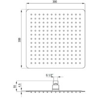 Душевая система  Deante Jasmin NAC_09JP (хром) - Превью изображения №3 — Интернет-магазин Time-Shop