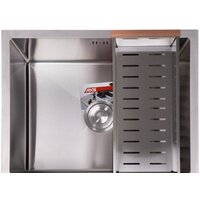 AKS Прямоугольная 57x46 (сатин никель)