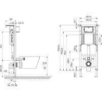 Инсталляция для унитаза Cersanit Aqua Smart M 40 68177 - Превью изображения №9 — Интернет-магазин Time-Shop