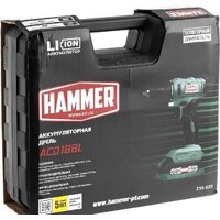 Дрель-шуруповерт Hammer ACD18BL (с 2-мя АКБ, кейс) - Превью изображения №13 — Интернет-магазин Time-Shop