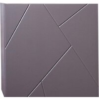 Бриклаер Тумба под умывальник Кристалл 50 (ясень анкор темный/софт графит)