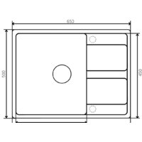 Кухонная мойка ZorG Apollo 65 (песчаный берег) - Превью изображения №2 — Интернет-магазин Time-Shop