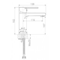 Умывальник Cersanit Carina 60В S-UM-CAR60/1 + 63020 - Превью изображения №12 — Интернет-магазин Time-Shop