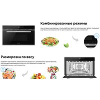 Микроволновая печь Weissgauff BMWO-349 DBSX Touch - Превью изображения №11 — Интернет-магазин Time-Shop