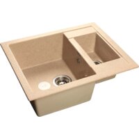 Кухонная мойка GranFest GF-Q610K (песочный) - Превью изображения №1 — Интернет-магазин Time-Shop