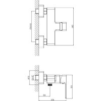 Смеситель Lauter Cascade 21СК9615C - Превью изображения №2 — Интернет-магазин Time-Shop