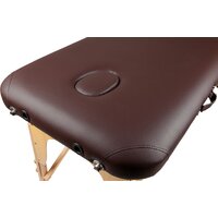 Массажный стол Atlas Sport складной 2-с деревянный 70 см (коричневый) - Превью изображения №3 — Интернет-магазин Time-Shop