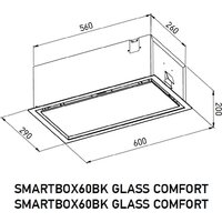 Кухонная вытяжка Meferi SMARTBOX60BK Glass Comfort - Превью изображения №17 — Интернет-магазин Time-Shop