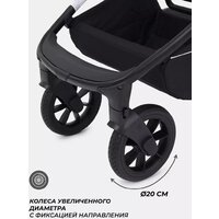 Универсальная коляска MOWbaby Zoom PU RA087 (3 в 1, silver cacao brown) - Превью изображения №15 — Интернет-магазин Time-Shop