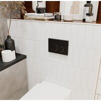 Инсталляция для унитаза Lavinia Boho Relfix 5 в 1 77010053 (матовый черный/золотой глянец пластик) - Превью изображения №3 — Интернет-магазин Time-Shop