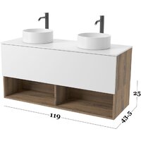  ЗОВ Полка Кито 120 SKA120 (аттик) - Превью изображения №3 — Интернет-магазин Time-Shop